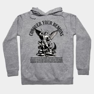 Conquer Your Demons Gym Motivation Hoodie